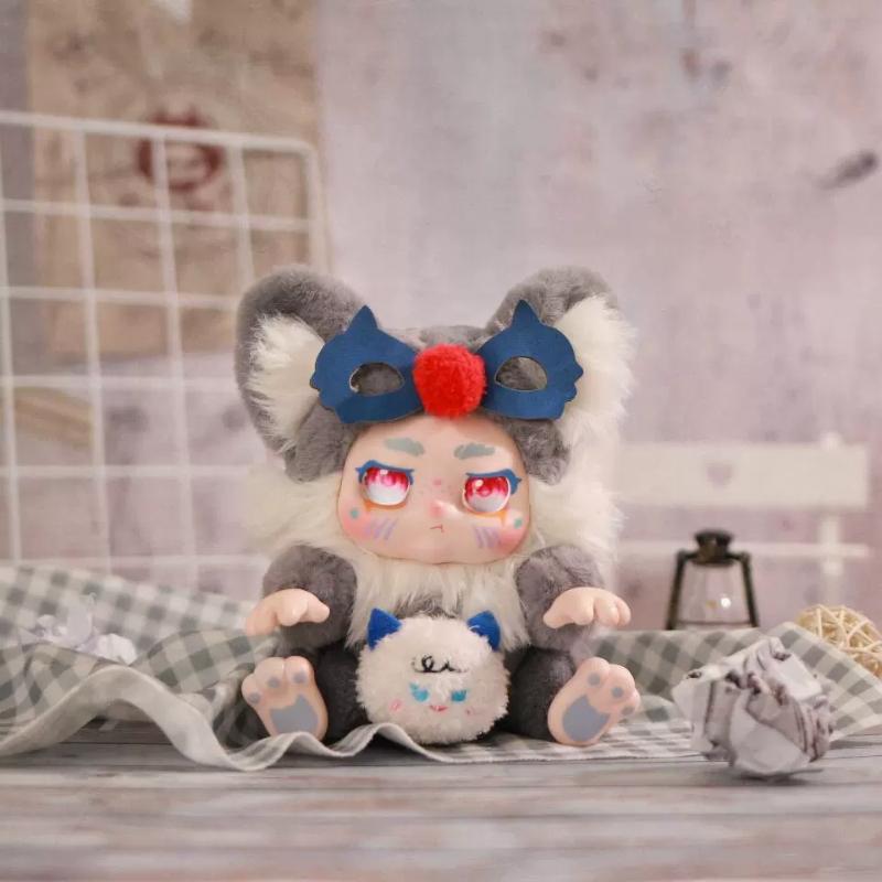 Nommi V6 Серия Фэнтезийный Мир Плюшевая Сюрприз-Коробка Hi Toy Милый Nommi Таинственная Коробка Кавайная Кукла Мешок-Сюрприз Брелок Фигурка Действия Подарки