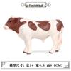 Реалистичная игрушка-симулятор голштинского быка и молочной коровы для когнитивного развития детей