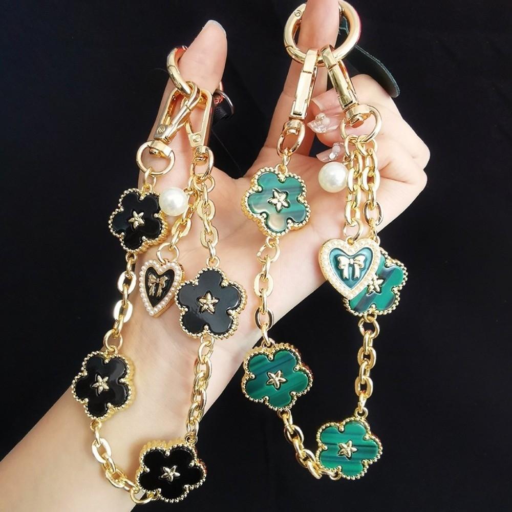 Flower Mobile Phone Strap Metal Chain Mobile Phone Lanyard Cell Phone Chain Women/Lady/Girl