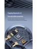 Беспроводные наушники M38 Bluetooth с костной проводимостью - Шумоподавление, Сверхдолгий срок службы батареи, Беспроводные, с зажимом на ухо, Идеально для спорта.