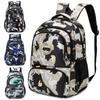 Printed Travel Backpack Fashionable Wear Resistant Schoolbag Student