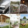 250 g/m² PVC Clear Tarpaulin, Transparent Waterproof Heavy Duty Clear PVC Tarp