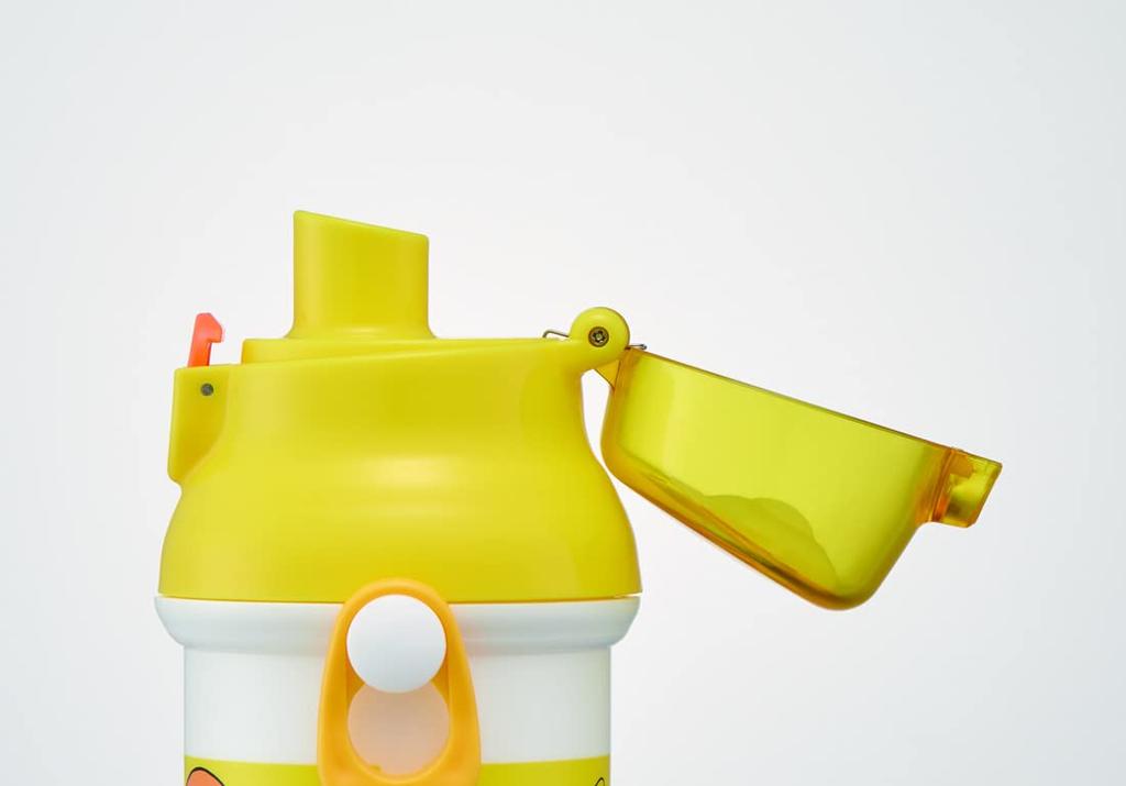 Пластиковая бутылка для воды Skater 480 мл, антибактериальная, сделано в Японии, детская Koguma-chan PSB5SANAG-A