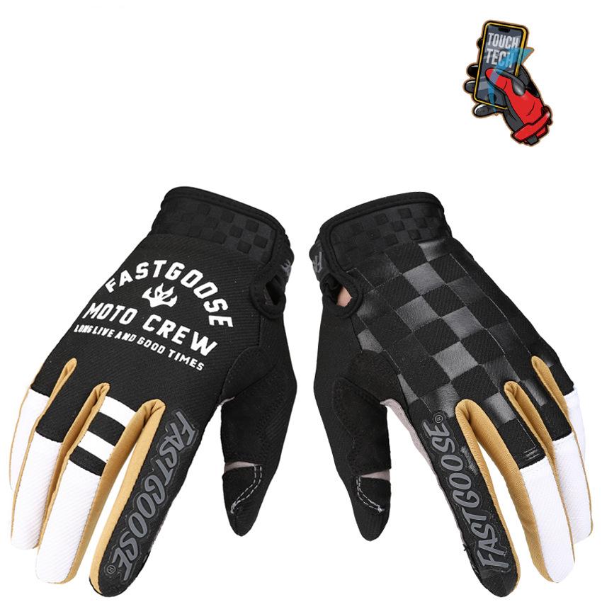 Мотоциклетные перчатки для мотокросса Dirtbike для мужчин, перчатки с сенсорным экраном, перчатки для верховой езды