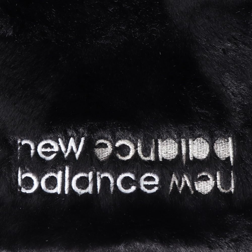 Golf Faux Fur Muffler Fleece FR [New Balance] Women's (Back Side Specification) / 012-3283508 010_Black