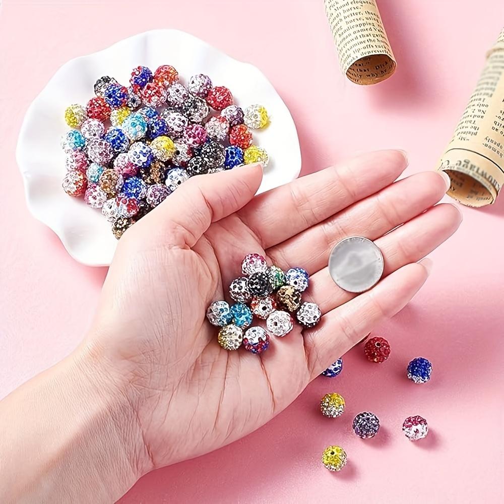 5/10/20 шт. Градиентные цветные точки алмазные мягкие глиняные декоративные бусины Мягкая глина Полные алмазные шарики Бусины россыпью DIY Звездное небо Барьерные бусины