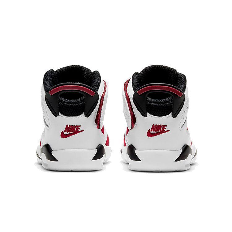 Кроссовки Air Jordan 6 Retro Little Flex TD Carmine White Black CT4417-106