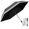 Легкий УФ-свет Тепло Складной Для Солнечной и Дождливой Складной Складной Автоматическое Открытие и Легко Поставляется с Подарочной Упаковкой Серый x Зонт,