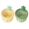 Multiple Use Cactus Sink Strainer Basket Automatic Dumping Feature Cactus Shape Sink Filter Basket Kitchen Accessories