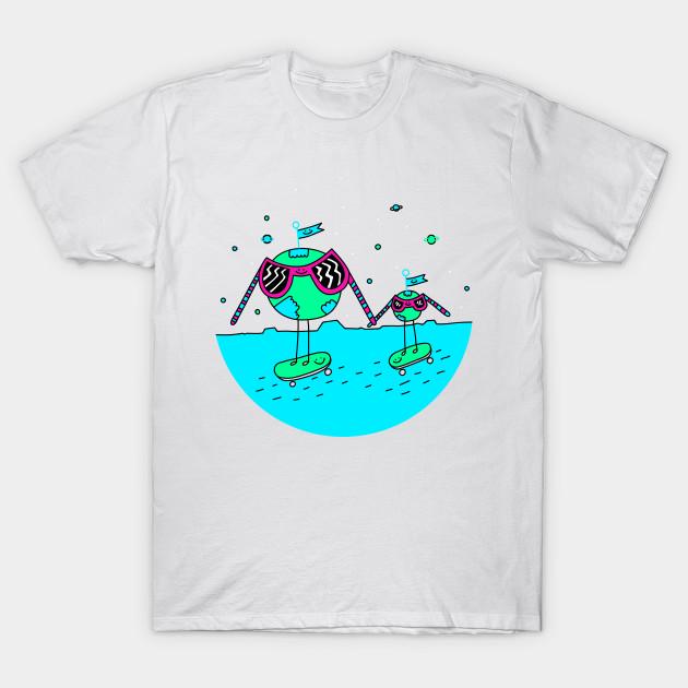 T Shirt Women Bff World Harajuku Print Kawaii Tshirt Summer Short Sleeve Female T-Shirt Top Tee