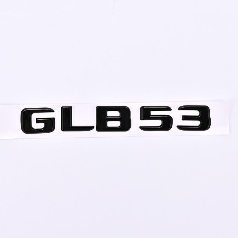 Совместимые значки заднего номера для Mercedes-Benz серии GLB: GLB53, GLB180, GLB200, GLB250