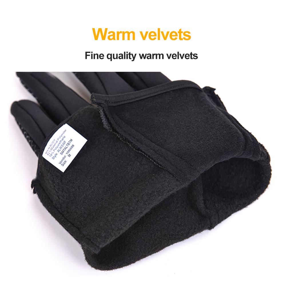 Kyncilor Glove Outdoor Winter Warm Non-slip Touching Screen Gloves For Sport Bike Riding