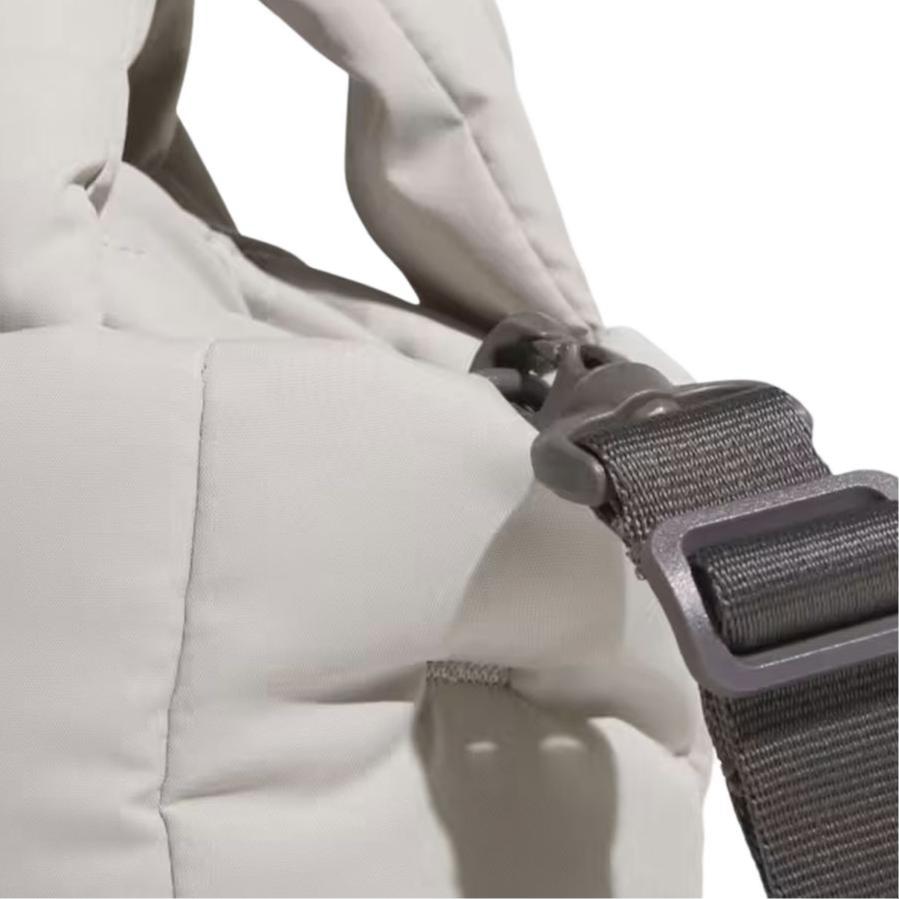 Adidas Полиэстеровая наплечная сумка, сумка через плечо, сумочка унисекс серая Adidas JZ4423