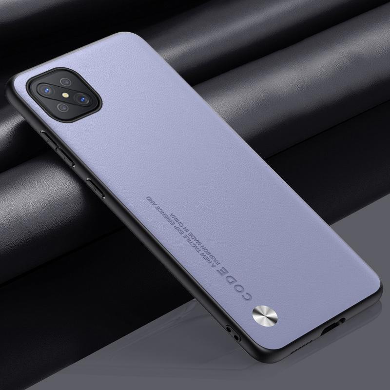 Luxury PU Leather Case For OPPO Reno 4Z 5G Back Cover Silicone Shockproof Full Protection Phone Case For OPPO Reno4 Z Reno4Z