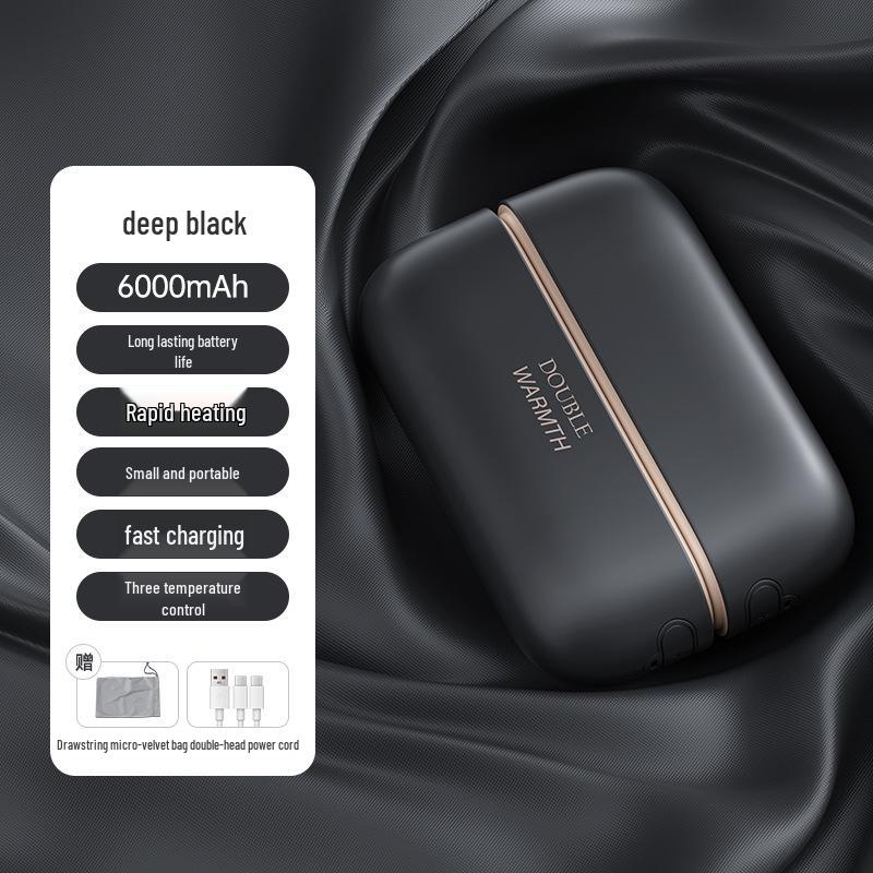 Двойной магнитный сертифицированный грелка для рук 2025: Мини-портативный, ручной, взрывозащищенный, два в одном подогреватель для ребенка