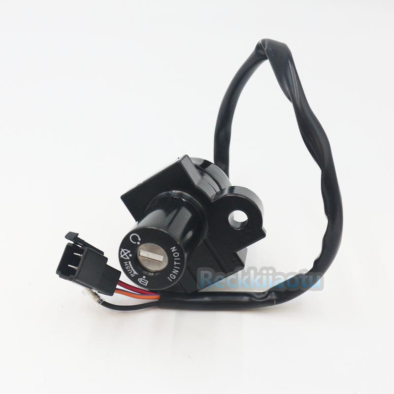 Motorcycle Fuel Gas Cap Ignition Switch Seat Lock Key Set for Honda CBR600 F2/F3 CBR 900RR 919RR 400 250 VFR400 RVF400