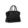 Michael Kors Avril Letter Logo Solid Color Commuter Style Leather Ear Bag Tote Shoulder Crossbody Bag Small Women bags Black 35F1G4VM2L-001
