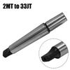 2MT To 33JT Drill Chuck Arbor MT2 JT33 Morse Taper Shank Spindle Bore