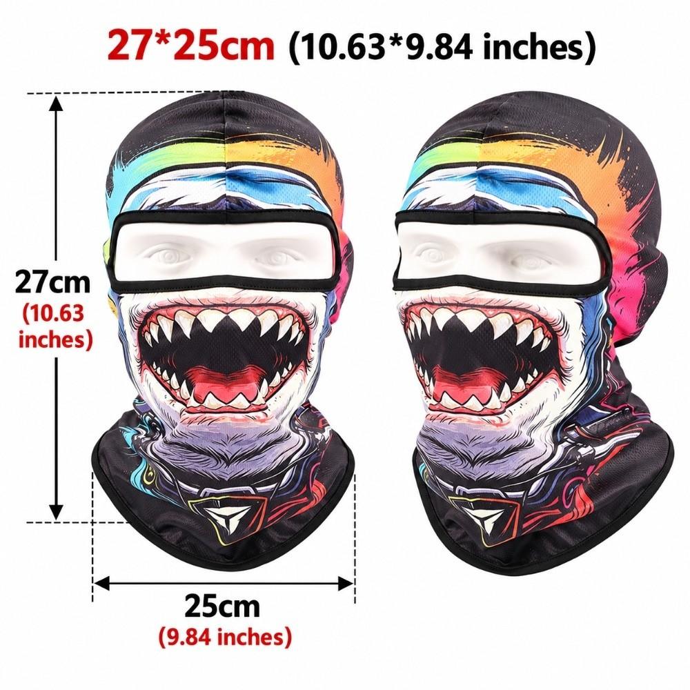 Sweat Absorbent Funny Prank Mask Breathable Motorcycle Ski Face Mask Daily Outdoor Trips