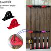 2pcs Silicone Fishing Rod Display Rack Plastic Feeder Pod Stand Holder Fishing Accessories