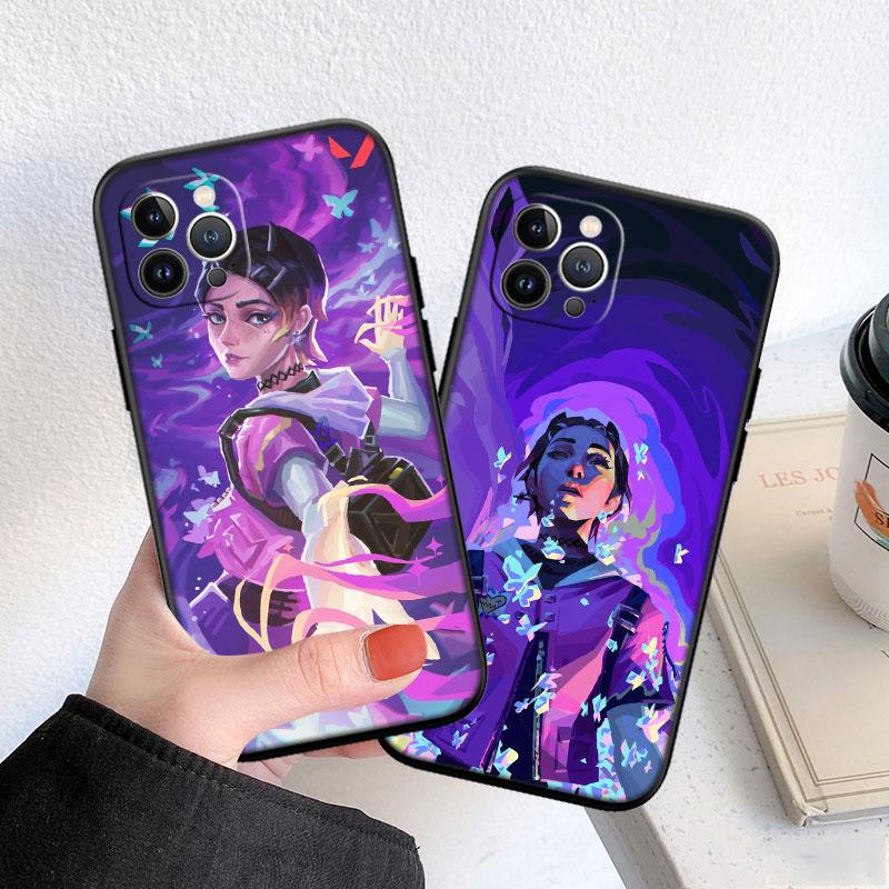 LO92 V-VALORANT Soft Shell Phone Case for Redmi Note 13 14 Pro+ Plus A3 A3X 13X 13C 13R 14S 14C 14R