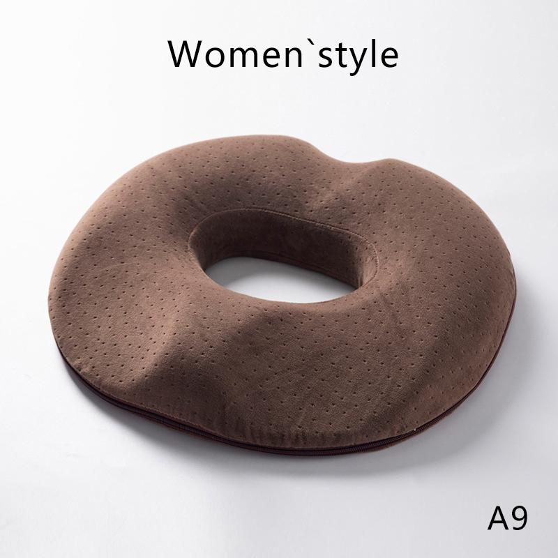 1 шт. Подушка-пончик, подушка для сиденья при геморрое, копчик, ортопедическое медицинское сиденье, кресло для простаты, подушка для кресла с эффектом памяти