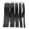 Black Electrical Fabric Tape Heat Resistant Wire Harness Bundle Insulation Auto Wiring Cloth Wrap Waterproof Cable Adhesive Tape