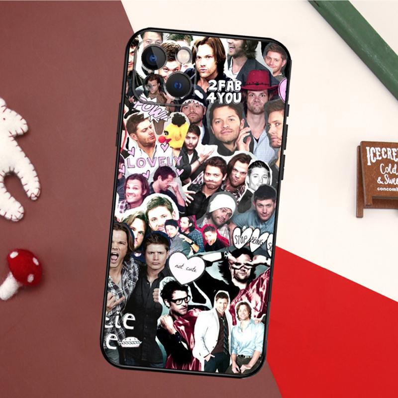 Сверхъестественное Чехол с Дженсеном Эклзом для iPhone 11 12 13 14 16 15 Pro Max Plus Mini X XR XS Max 7 8 Задняя крышка