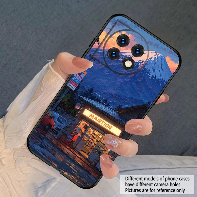 Закат Ся Улица Для Oneplus 8T 9 9R 10 Pro 11 12 13 13R 5G ACE 5 Nord2 4 CE 3 4 Lite N20 SE N200 силиконовый мягкий чехол для телефона