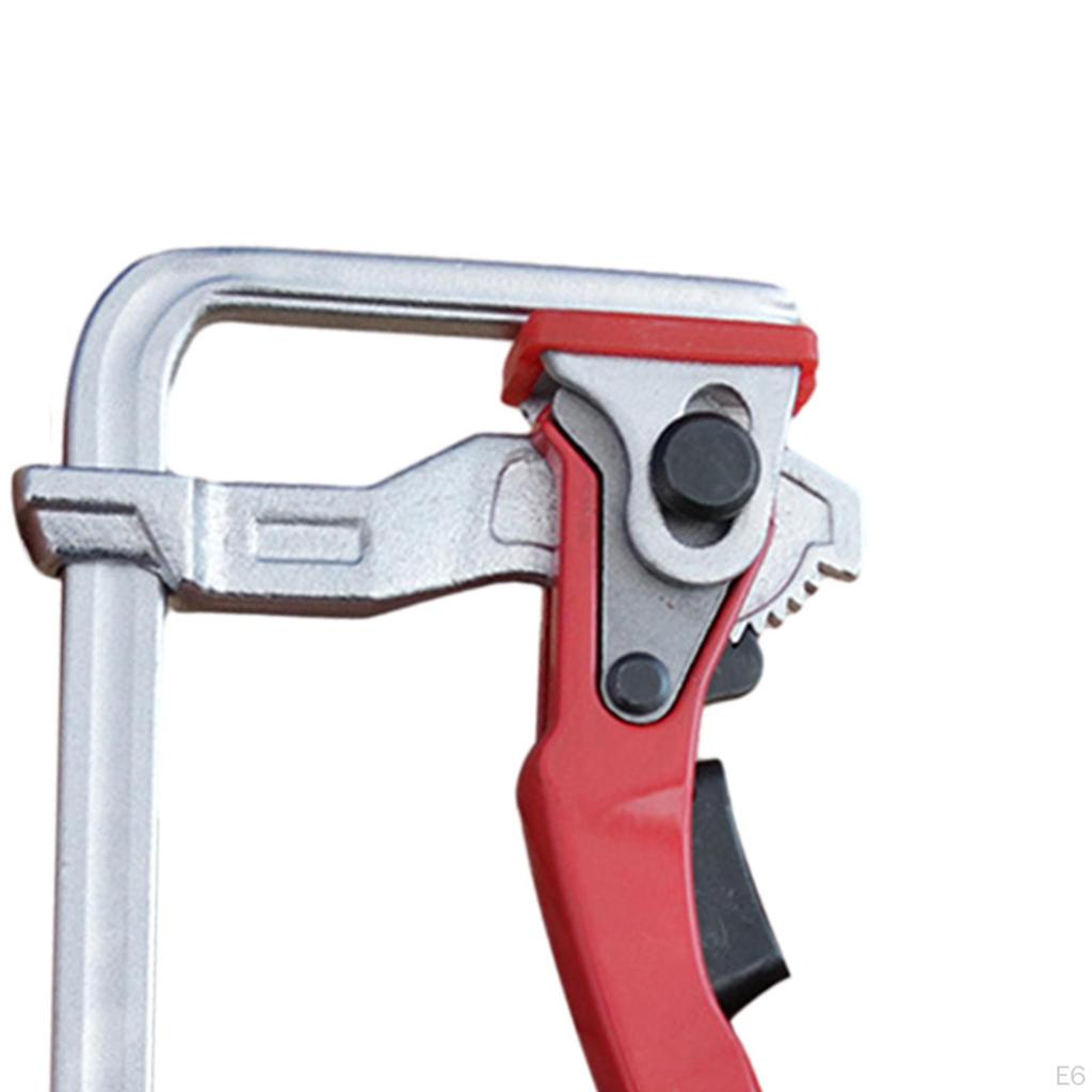 Clamp Ratchet Strong Tension Woodworking Tool Heavy Duty Multi Angle Quick