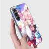 Чехол для телефона Honkai Star Rail Hyacine для Samsung A16 A26 A36 A56 A17 A37 A57 A07 A06 A02S A03 A04S A05S Galaxy Note 20 10 A50S A7