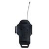 Shure by Gator Wireless Transmitter Pouch, Black Leather and Nylon, SH-BODYPACK-PBK-L