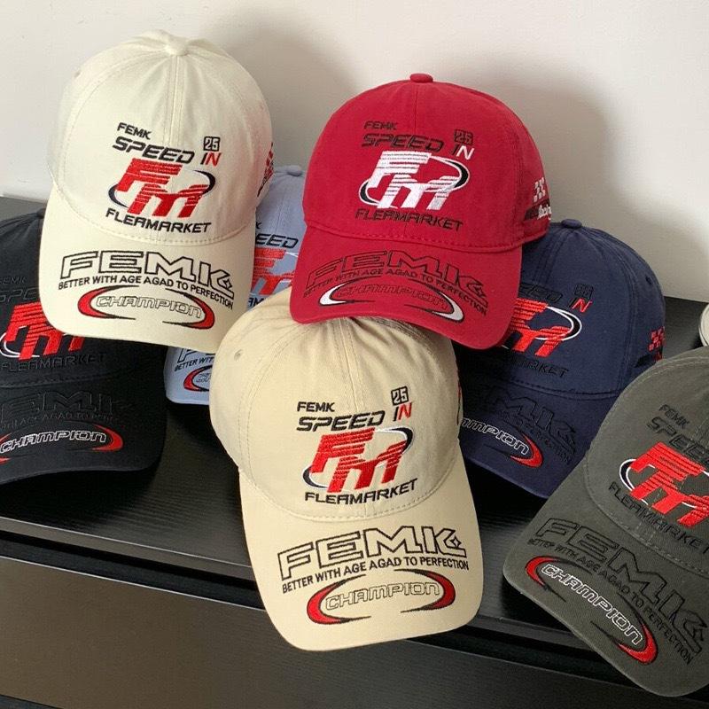 Fashion Hat New Baseball Cap Wide Brim Men's Big Face Show Face Small High Street American Peaked Cap Big Head Circumference Couple Trend Brand
