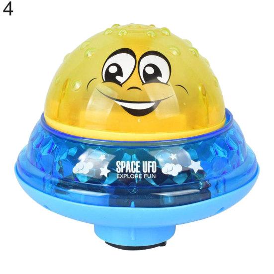 Милый мультяшный легкий музыкальный разбрызгиватель воды всплеск мяч дети детская ванна игрушка для бассейна