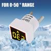 EU Plug Digital Voltmeter Universal Car Motorcycle Detector New Test Indicator Light Voltmeter