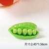 5 шт. искусственные фрукты смоляные украшения мини еда овощи кончики пальцев мини поделки своими руками заколки для волос чехол для телефона смоляные аксессуары