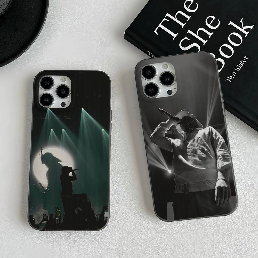 Rapper B-BENY JR For Phone 17 16 15 14 13 12 11 Pro Max Plus Pro Air Phone Case Corrugated Stripe Back Cover