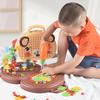 Cute Cartoon Double Sided Screw Tool Box DIY Toys Educational Toys Girls 6/7/8/10 Years Old