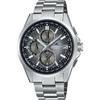 Мужские часы Casio Oceanus Classic Line Ретро-тон Серые Солнечные Радиоуправляемые Сапфировое Стекло OCW-T2600RA-8AJF