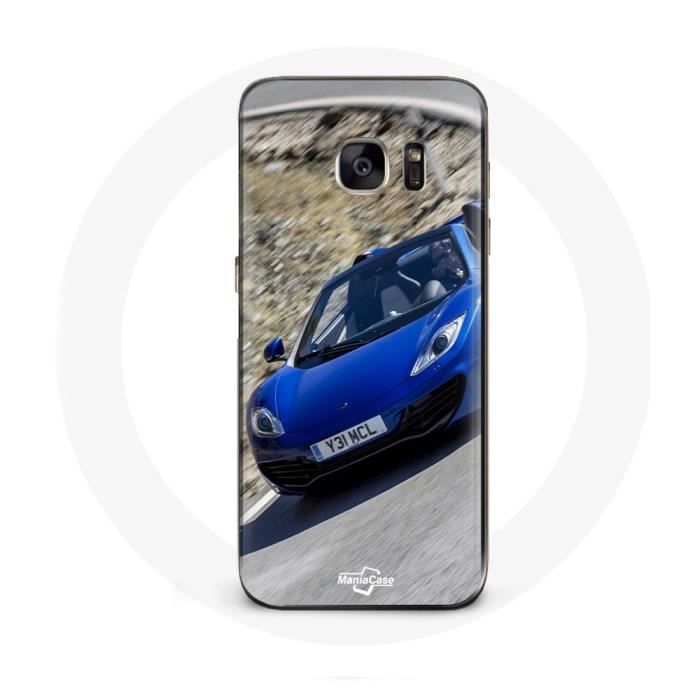 Чехол для Samsung Galaxy S6 Formula 1 McLaren Car Синий