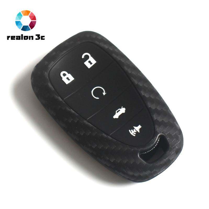 Чехол для автомобильного ключа для Chevrolet Cruze Spark Sonic Camaro Volt Bolt Trax Malibu Captiva Lacetti Aveo 2/3/4/5 кнопок