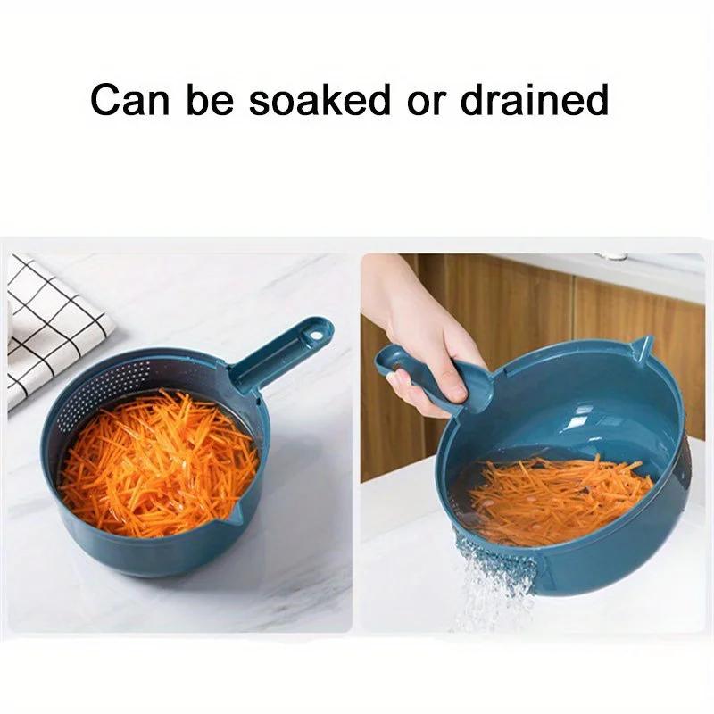 12 в 1 многофункциональный измельчитель овощей, ручная нарезка картофеля, шинковка, терка для редиса, кухонные принадлежности для отелей/коммерческих предприятий