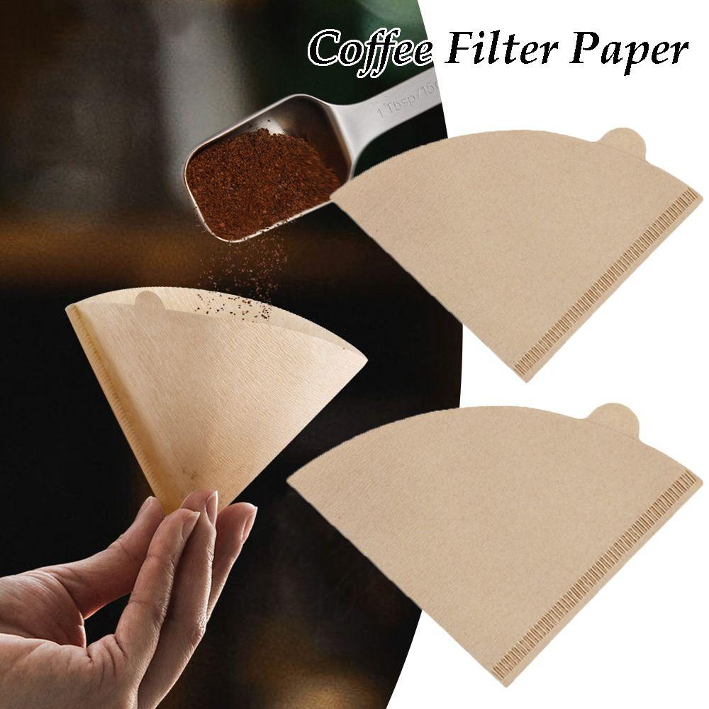 Coffee Cold Brew Replacement Paper V-shaped Filter Paper Coffee Filter Paper Hand Brewed Coffee