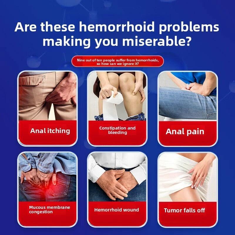 Успокаивающий крем для облегчения боли при иссечении прямой кишки, внутреннем геморрое и наружном геморрое, смешанном геморрое