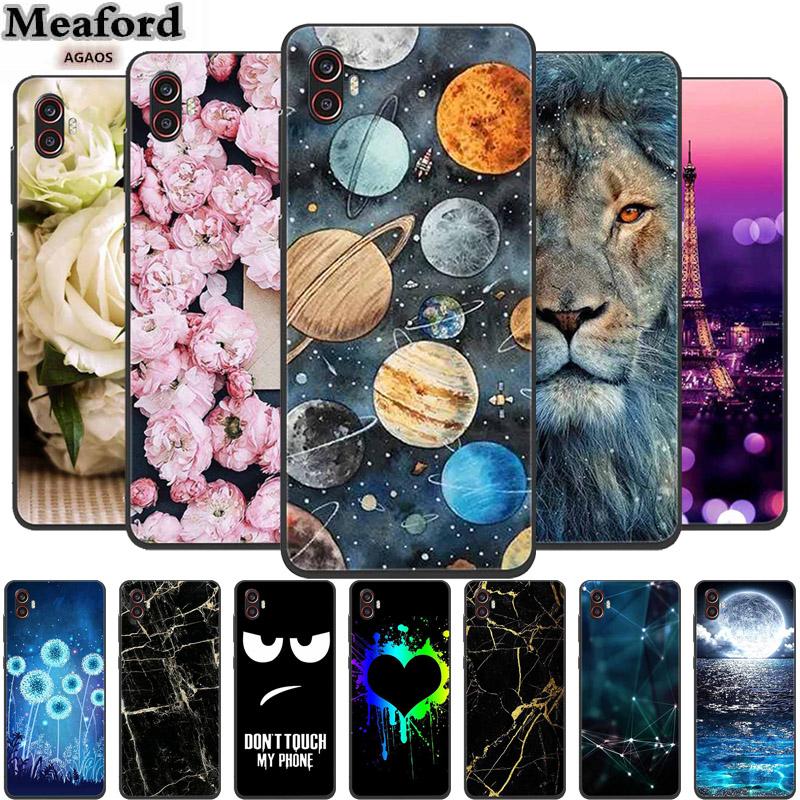 Flower Case For Samsung Galaxy Xcover6 Pro TPU Soft Silicone Back Cover For Samsung Galaxy Xcover Pro 2 Shell Xcover 6 Pro Funda