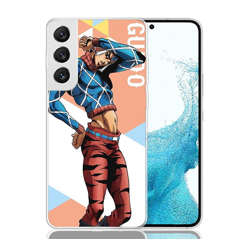 Чехол для телефона JoJo Adventure Guido Mista для Samsung Galaxy S26 S25 Edge S24 S23 FE S22 Ultra S21 Plus S20 + Fundas Cover Coque Gal