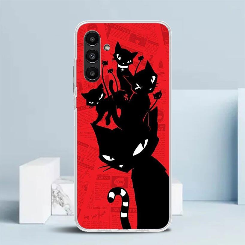 Чехол-комикс Emily The Strange для телефона Samsung Galaxy A17 A37 A57 A16 A26 A36 A56 A15 A14 A55 Чехол для телефона A13 A53 A25 A35 A24 A34 A23