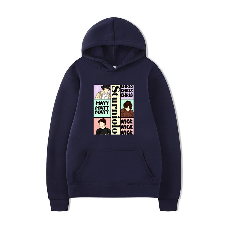 Толстовки Sturniolo Triplets для мужчин и женщин, креативный дизайн с принтом, брендовая одежда Y2K, винтажные пуловеры унисекс с длинным рукавом