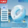 Enhanced Anti-Rollover Swim Ring for Adults & Kids, Unisex Lifebuoy, Inflatable Underarm Ring, Portable Swim Gear