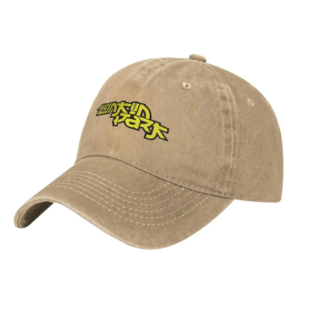 Logo Music Band Metal Baseball Cap Classic Denim Washed Snapback Cap Unisex Style Outdoor Summer Soft Hats Cap